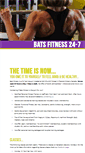 Mobile Screenshot of batsfitness.ca